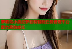 萝莉岛小唐尼罗伯特智能任务管理平台助力高效成长