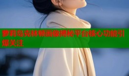 萝莉岛克林顿画像揭秘平台核心功能引爆关注