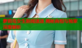 萝莉岛女生新闻速递 揭秘真相与独家深度解析