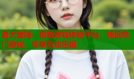 最大登陆：极致游戏体验平台，畅玩热门游戏，尽享互动乐趣