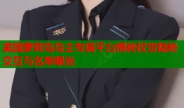 美国萝莉岛岛主专属平台揭秘权贵隐秘交互与名单曝光