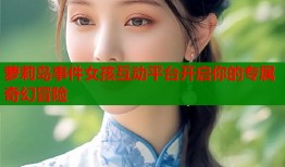 萝莉岛事件女孩互动平台开启你的专属奇幻冒险