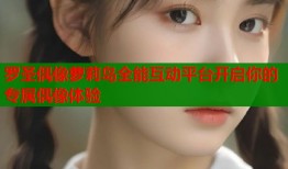 罗圣偶像萝莉岛全能互动平台开启你的专属偶像体验